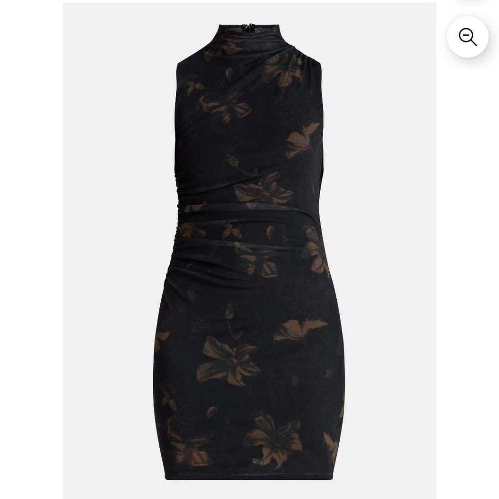 Nwt Madden NYC women's sleeveless mesh mini dress Size Large